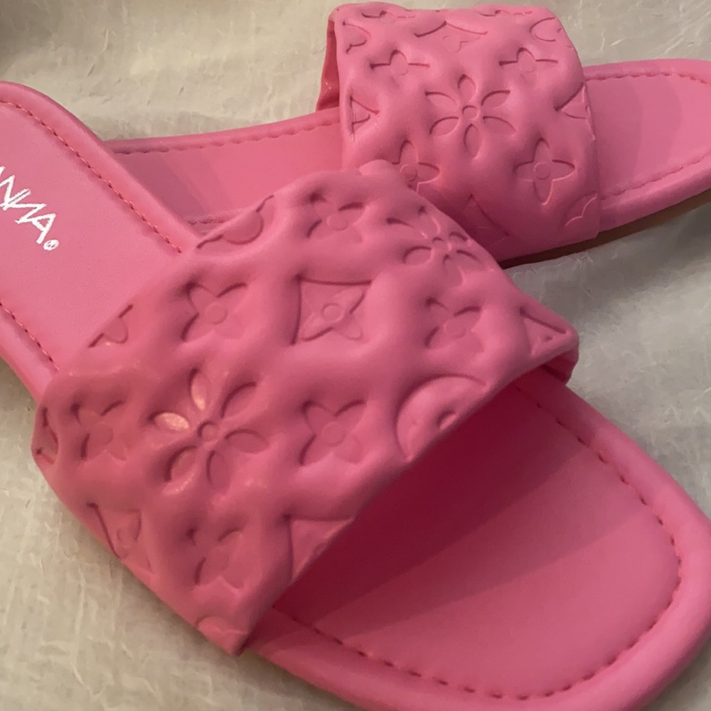 Pink sandals